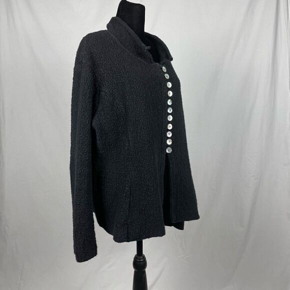 Willow Anthropologie Textured 100% Cotton Lagenlook Cardigan Sweater - Women’s L - Picture 3 of 7